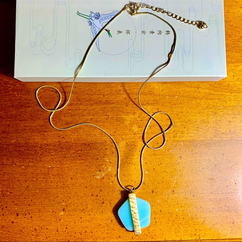 Boho Necklace with Turquoise Necklace